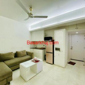 Chic & Cozy 2-Room Studio Apartment Rent in Bashundhara R/A