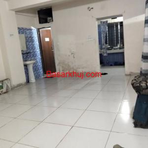 তিন রুমের একটি ফ্ল্যাটের একটি রুম ভাড়া দেওয়া হবে