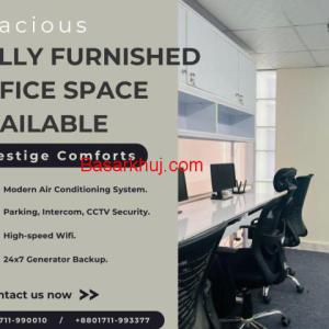 Furnished Office Space Rent In Bashundhara R/A,Dhaka