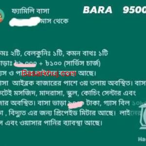 বাড়ি ভাড়া দেওয়া হবে