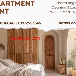 875 Sq ft Fully Furnished 2BHK for Rent – Bashundhara