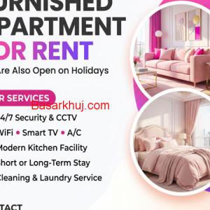 Fully Furnished 3-Bedroom Apartment for Rent – Bashundhara R/A, Dhaka
