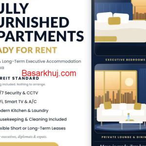 Fully Furnished 1250 Sq Ft Apartment in Bashundhara