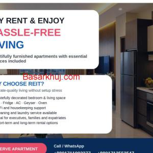 Fully Furnished 1-Bedroom Serviced Apartment for Rent in Bashundhara R/A, Dhaka