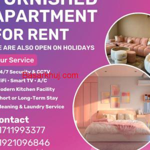 Premium 4-Bedroom Furnished Apartment