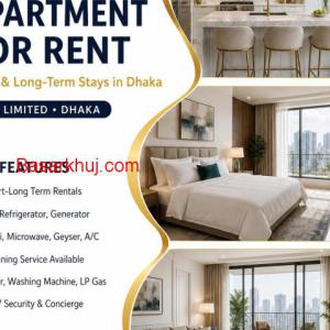 Premium Services Furnished 3BHK Apartment