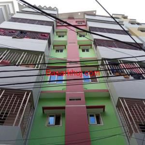 Studio flats are available for couple or small family
